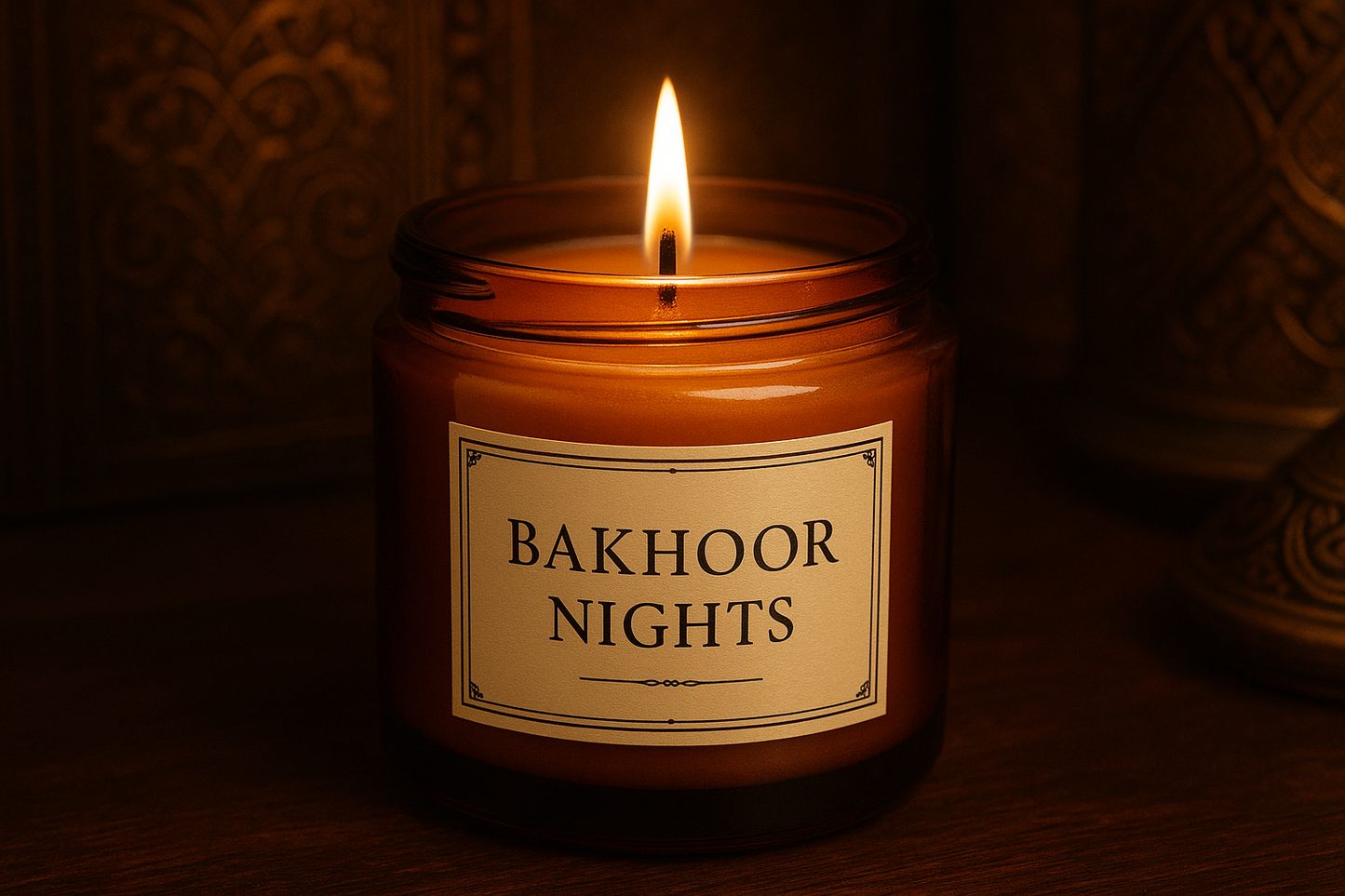 a candle named "Bakhoor nights"